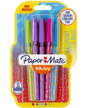 Химикалки Paper Mate Ink Joy - Vintage, 1.0 mm, 8 цвята