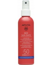 Apivita Bee Sun Safe Хидратиращ спрей за лице и тяло, SPF50, 200 ml -1