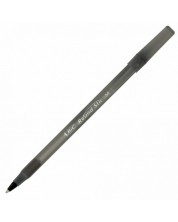 Химикалка BIC - Round Stic Classic, 1.0 mm, черна