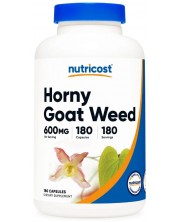 Horny Goat Weed, 600 mg, 180 капсули, Nutricost -1