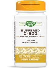 Buffered C-500, 500 mg, 100 капсули, Nature's Way