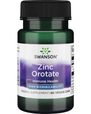 Zinc Orotate, 10 mg, 60 капсули, Swanson
