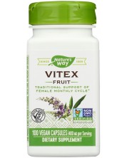 Vitex Fruit, 400 mg, 100 капсули, Nature’s Way -1