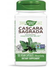 Cascara Sagrada, 270 mg, 100 капсули, Nature's Way -1