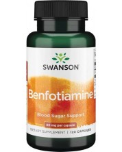 Benfotiamine, 80 mg, 120 капсули, Swanson