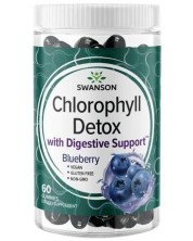 Chlorophyll Detox, 60 дъвчащи таблетки, Swanson -1