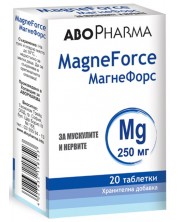 MagneForce, 250 mg, 20 таблетки, Abo Pharma -1