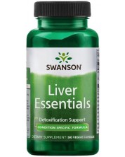 Liver Essentials, 90 растителни капсули, Swanson -1