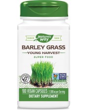 Barley Grass, 500 mg, 100 капсули, Nature's Way -1
