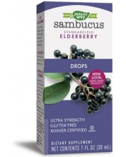 Sambucus Drops, 30 ml, Nature's Way -1