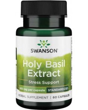 Holy Basil Extract, 400 mg, 60 капсули, Swanson