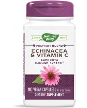 Echinacea & Vitamin C, 100 капсули, Nature's Way