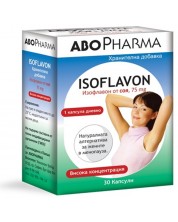 Isoflavon, 75 mg, 30 капсули, Abo Pharma