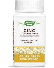 Zinc Lozenges, 60 таблетки, Nature’s Way -1