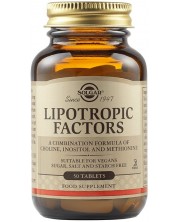 Lipotropic Factors, 50 таблетки, Solgar -1