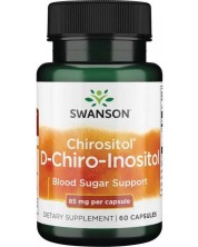 Chirositol D-Chiro-Inositol, 85 mg, 60 капсули, Swanson -1