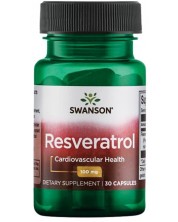Resveratrol, 100 mg, 30 капсули, Swanson