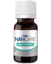 Хранителна добавка Nestle NanCare - DHA Витамин D, капки, 10 ml -1