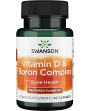 Vitamin D & Boron Complex, 60 капсули, Swanson -1