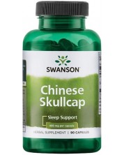 Chinese Skullcap, 400 mg, 90 капсули, Swanson -1