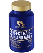 Perfect Hair, Skin and Nails, 30 капсули, Pretty Woman