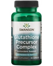 Glutathione Precursor Complex, 60 капсули, Swanson -1
