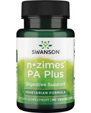 N-Zimes PA Plus, 90  растителни капсули, Swanson -1
