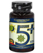Phase 5+ Daily, 515 mg, 40 таблетки, Cvetita Herbal -1