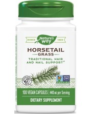 Horsetail Grass, 440 mg, 100 капсули, Nature's Way -1
