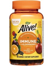 Alive Immune Gummies, 90 желирани таблетки, Nature's Way