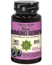Black Immuno Berry, 400 mg, 60 таблетки, Cvetita Herbal -1