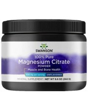 100% Pure Magnesium Citrate, 244 g, Swanson