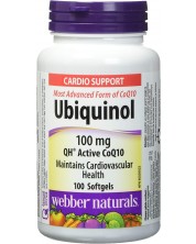 Ubiquinol, 100 mg, 30 капсули, Webber Naturals -1