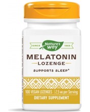 Melatonin Lozenge, 2.5 mg, 100 таблетки, Nature's Way
