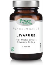 Platinum Range Livapure, 30 таблетки, Power of Nature