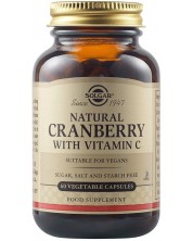 Natural Cranberry with Vitamin С, 60 капсули, Solgar -1