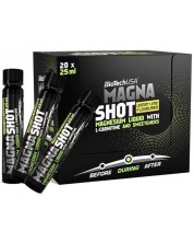 Magna Shot, лимон и лайм, 20 шота, BioTech USA