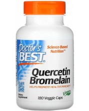 Quercetin Bromelain, 180 капсули, Doctor's Best