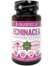 Echinacea, 400 mg, 30 капсули, Cvetita Herbal
