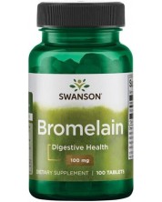 Bromelain, 100 mg, 100 таблетки, Swanson