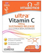 Ultra Vitamin C, 500 mg, 60 таблетки, Vitabiotics