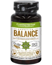 Appetite Balance, 90 таблетки, Cvetita Herbal