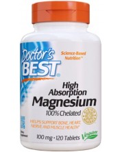Magnesium, 120 таблетки, Doctor's Best -1