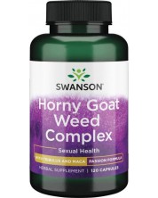 Horny Goat Weed Complex, 120 капсули, Swanson -1