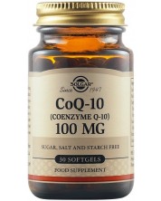 CoQ-10, 100 mg, 30 меки капсули, Solgar -1