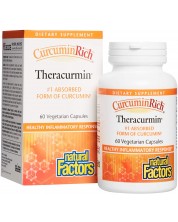 CurcuminRich Theracurmin, 30 mg, 60 капсули, Natural Factors