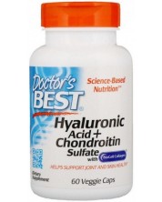 Hyaluronic Acid + Chondroitin Sulfate, 60 капсули, Doctor's Best -1