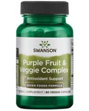 Purple Fruit & Veggie Complex, 60 капсули, Swanson -1