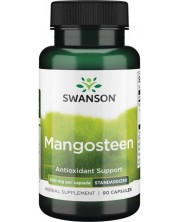 Mangosteen, 500 mg, 90 капсули, Swanson -1