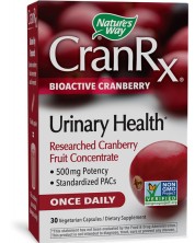 CranRx Червена боровинка, 500 mg, 30 капсули, Nature’s Way -1